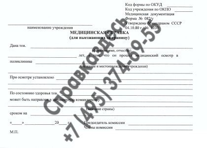 справка для выезжающих за границу, купить справку для выезжающих за границу